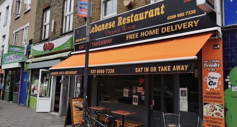 The Orange Room Lebanese Restaurant Mile End